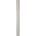 Access Lighting Extension Rod, 6 Inch Rod with Nipple, Brushed Steel Finish R506-BS